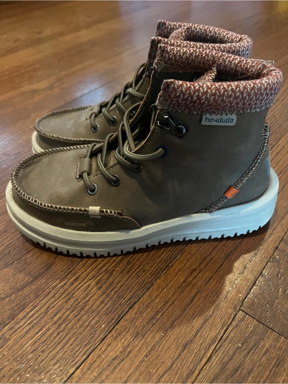 Hey Dude Kids Brown Boots K13